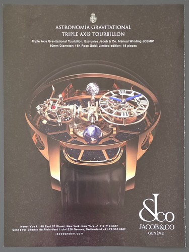 Orologio tourbillon triplo - orologio,